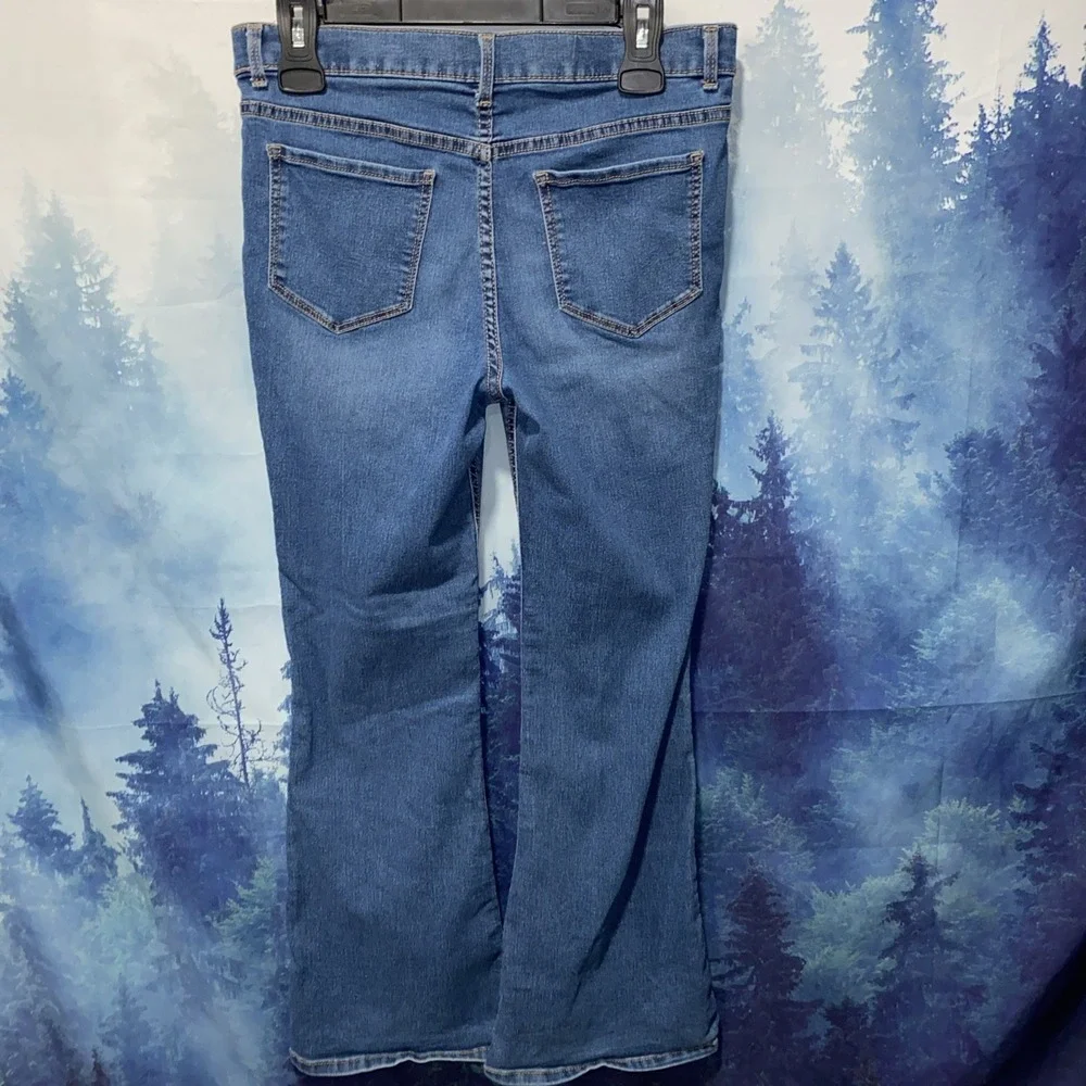 2x‎ Wonder Nation Flare, Jegging, Size XXL (18)Girls Embroidered Jean